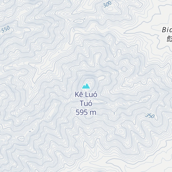 Map of Kē Luó Tuó