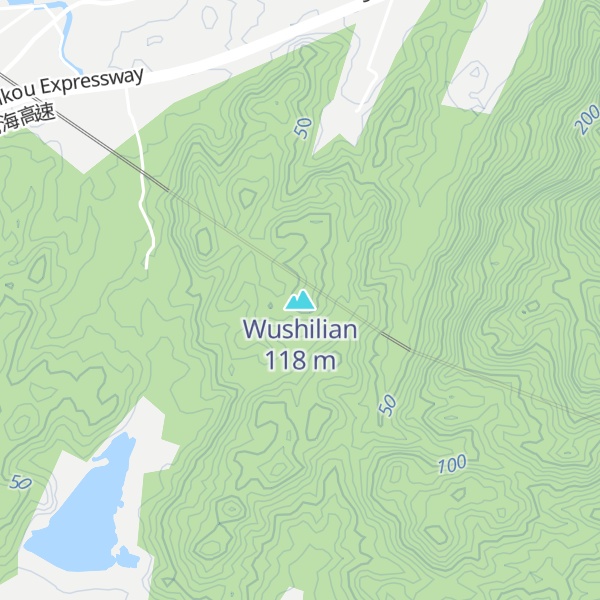 Map of Wushilian