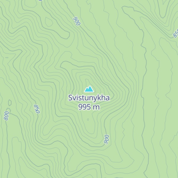 Map of Svistunykha