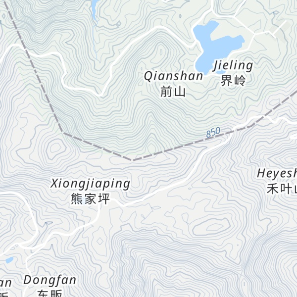 Map of Jiaofengjian
