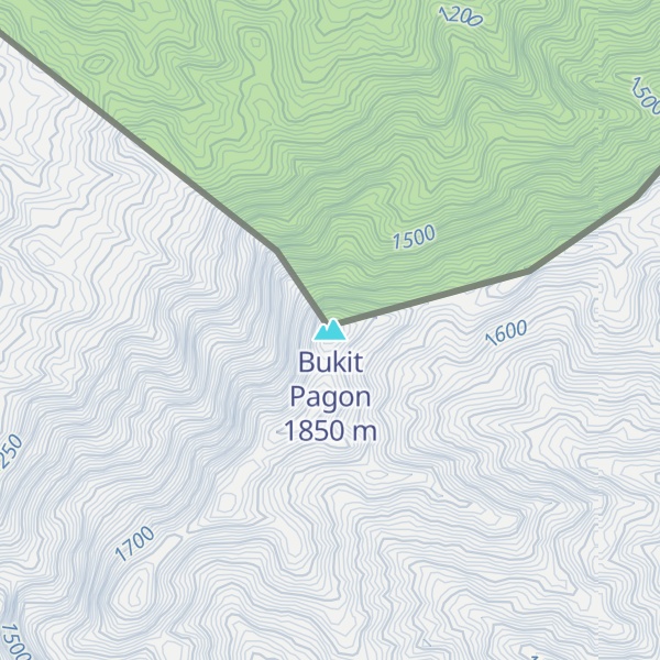 Map of Bukit Pagon
