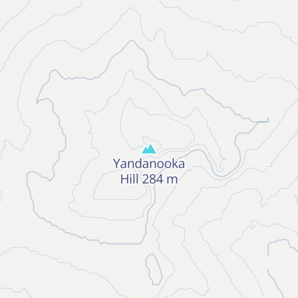 Map of Yandanooka Hill
