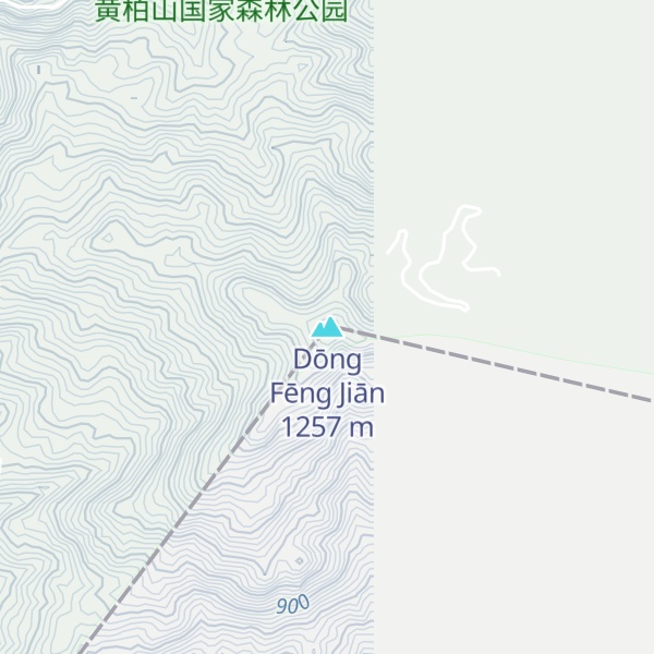 Map of Dōng Fēng Jiān
