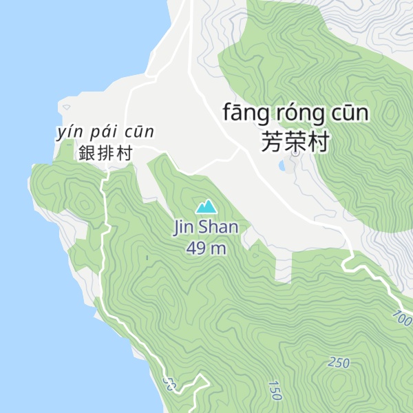 Map of Jin Shan