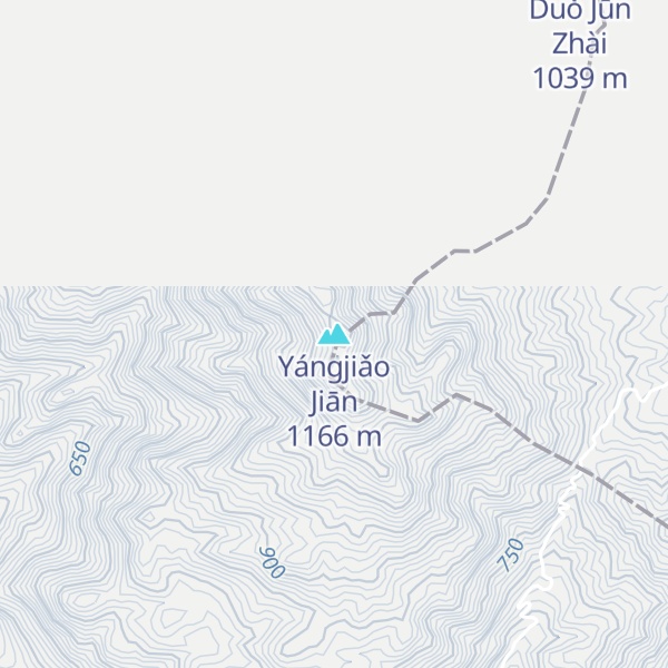 Map of Yángjiǎo Jiān