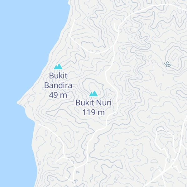 Map of Bukit Nuri