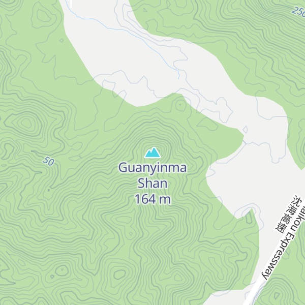 Map of Guanyinma Shan