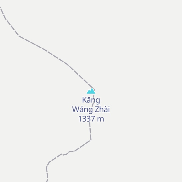 Map of Kāng Wáng Zhài