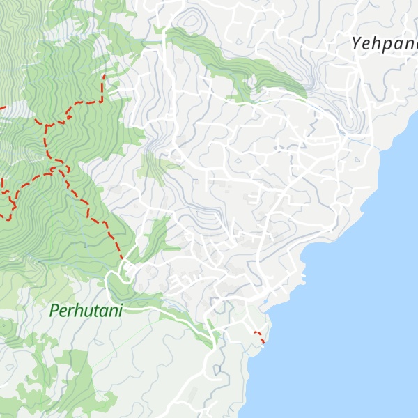 Map of Munduk Nandang