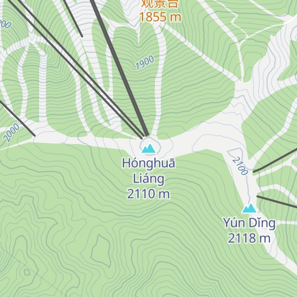 Map of Hónghuā Liáng