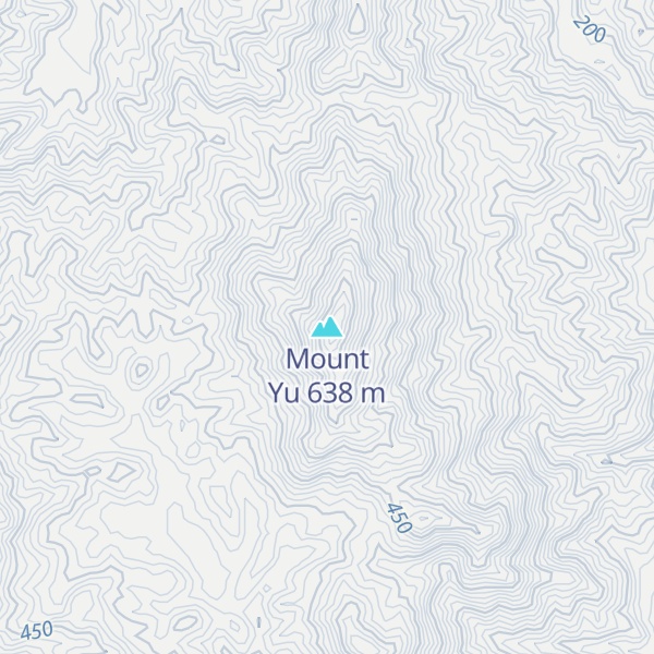 Map of Mount Yu