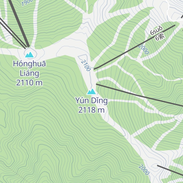 Map of Yún Dǐng