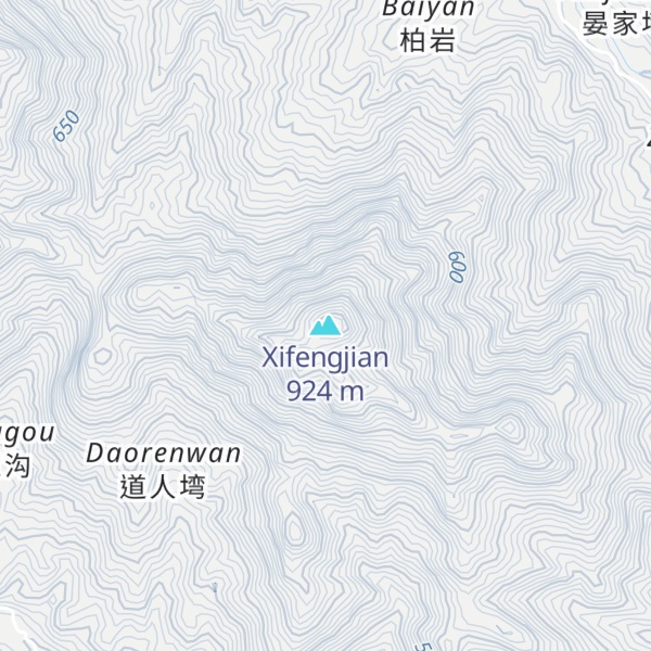 Map of Xifengjian