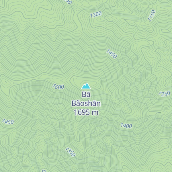 Map of Bā Bǎoshān