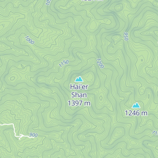 Map of Hai'er Shan