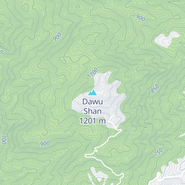 Map of Dawu Shan