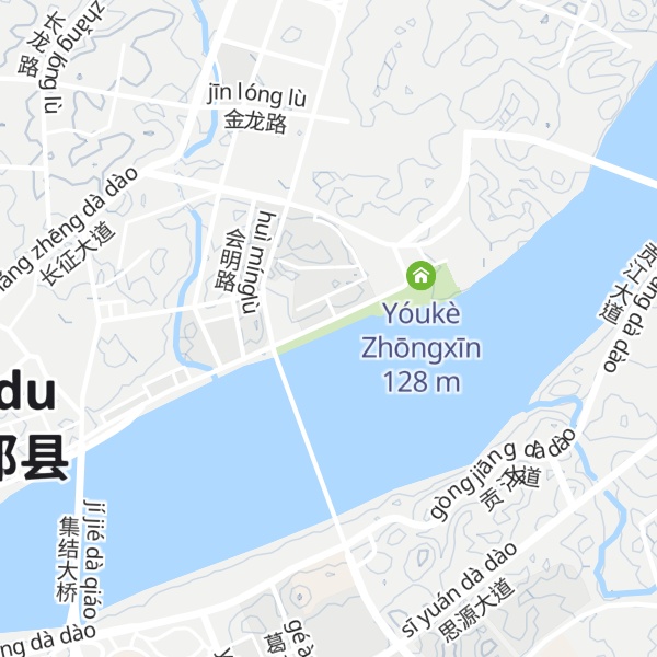 Map of Yóukè Fúwù Zhōngxīn