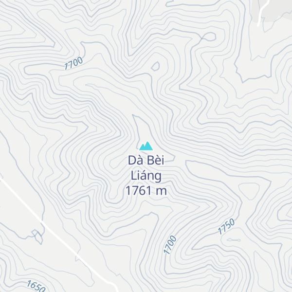 Map of Dà Bèi Liáng