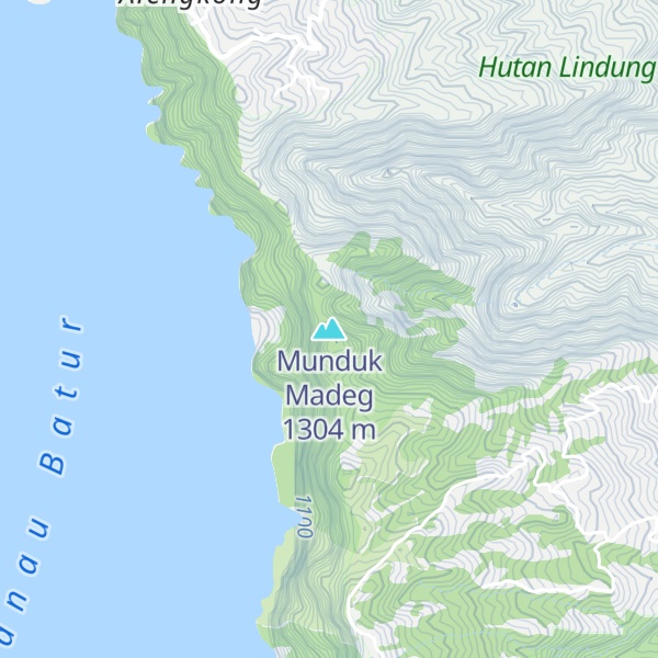 Map of Munduk Madeg