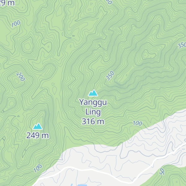 Map of Yanggu Ling