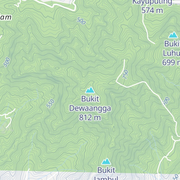 Map of Bukit Dewaangga