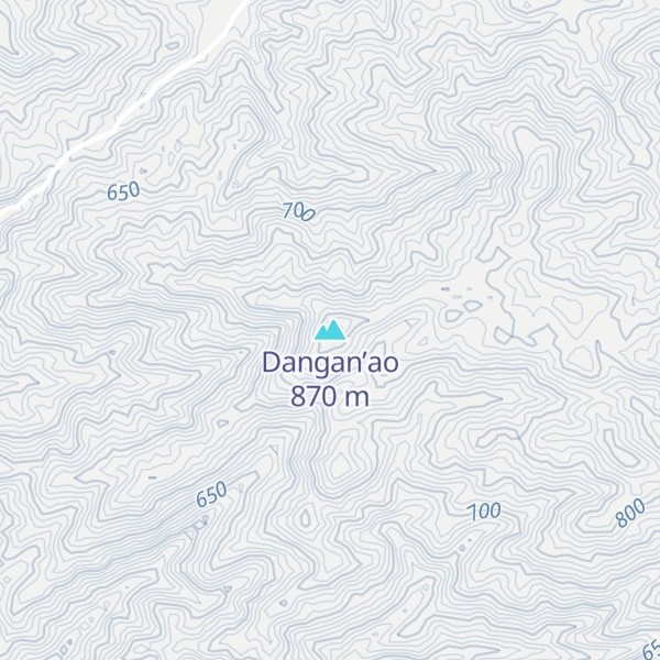 Map of Dangan’ao
