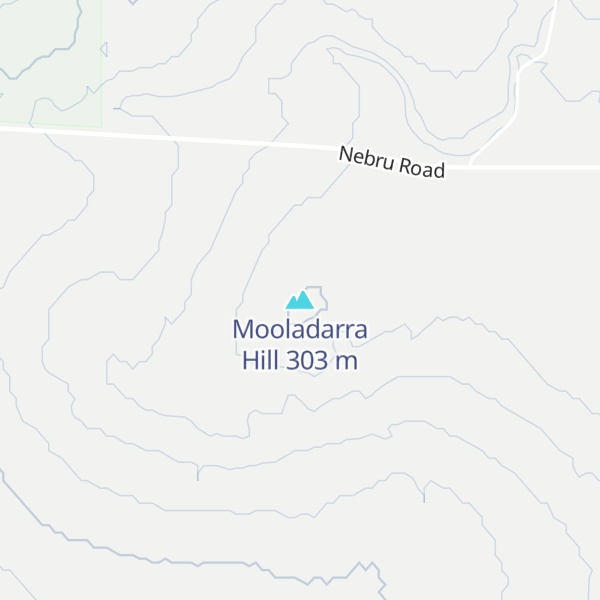 Map of Mooladarra Hill