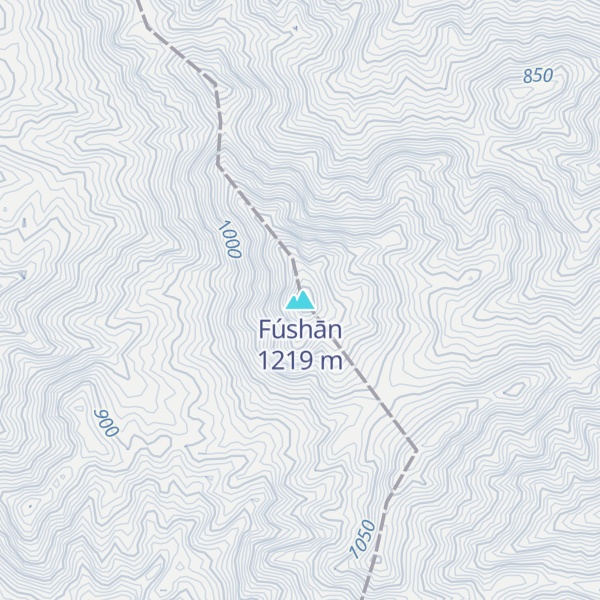 Map of Fúshān