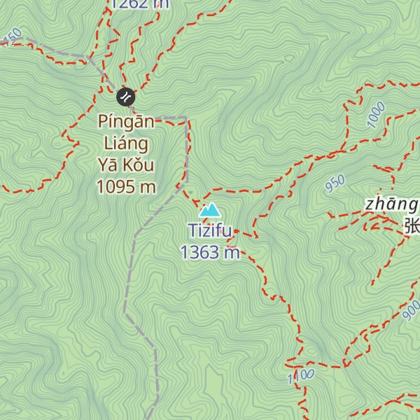 Map of Tizifu