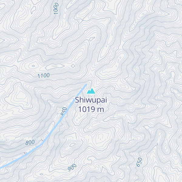 Map of Shiwupai