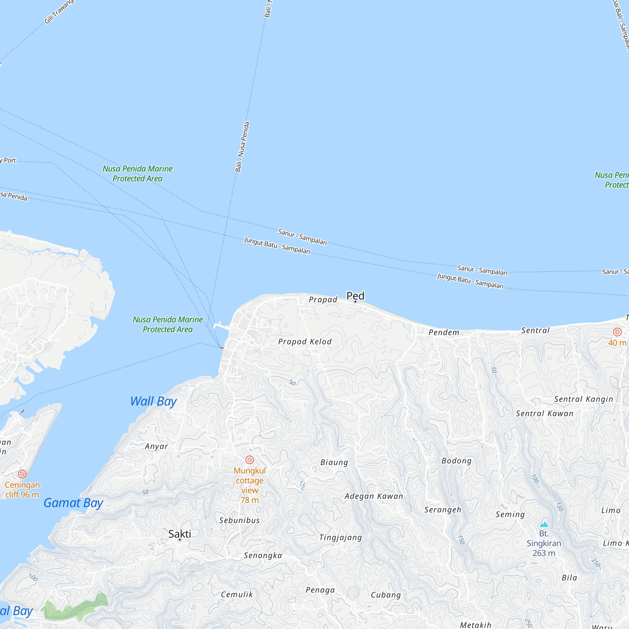 Adi bungalow map