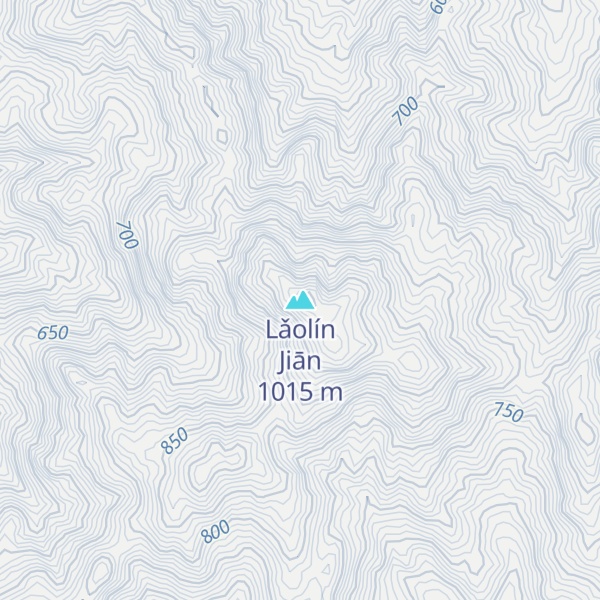Map of Lǎolín Jiān