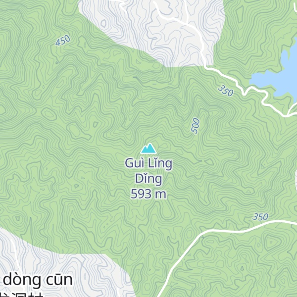 Map of Guì Lǐng Dǐng