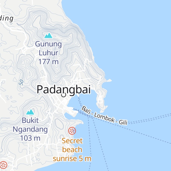 Map of Cabaña