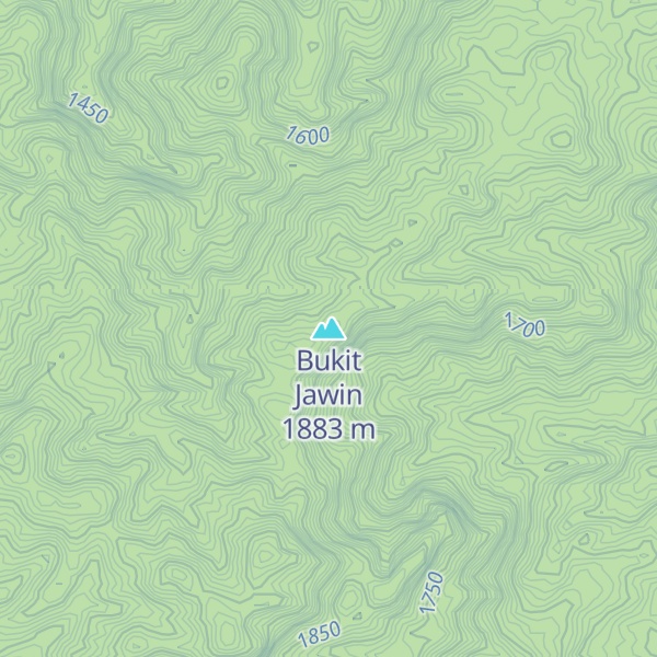 Map of Bukit Jawin