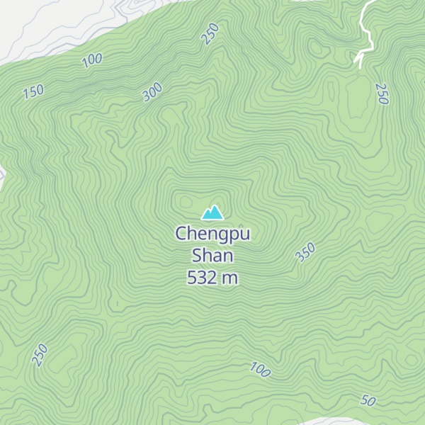 Map of Chengpu Shan