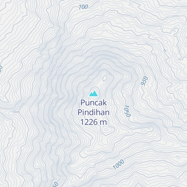 Map of Puncak Pindihan