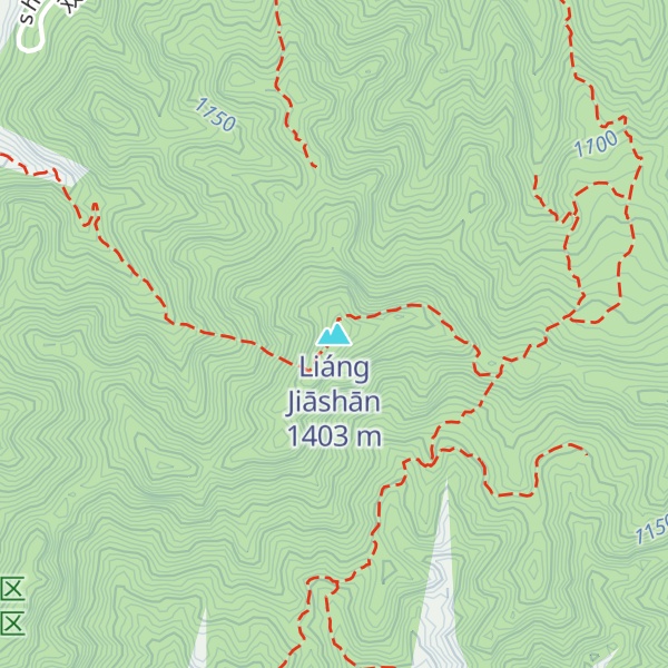 Map of Liáng Jiāshān