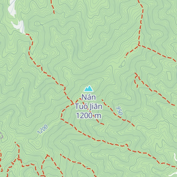 Map of Nán Tuó Jiān