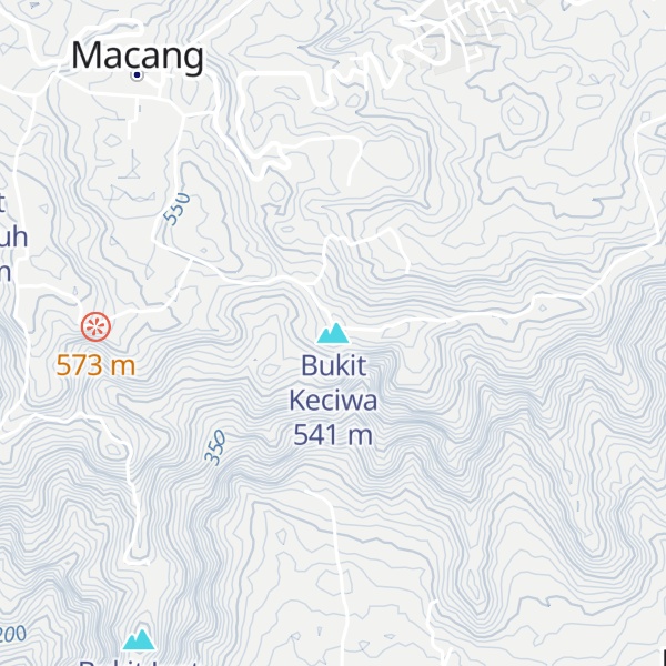 Map of Bukit Keciwa