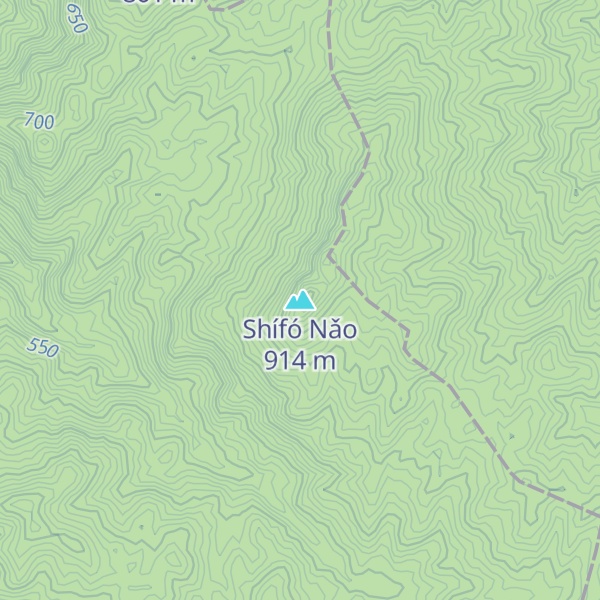 Map of Shífó Nǎo