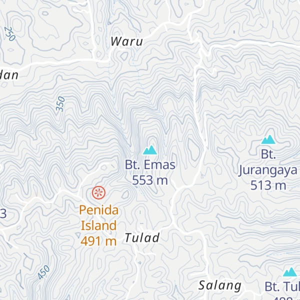 Map of Bt. Emas