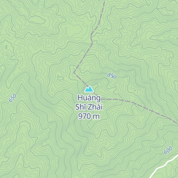 Map of Huáng Shī Zhài