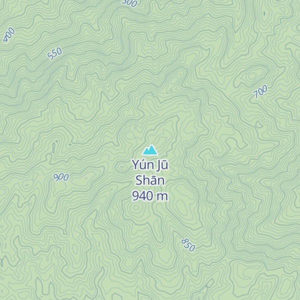 Map of Yún Jū Shān
