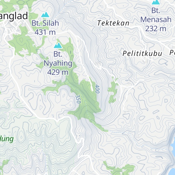 Map of Bt. Tujukpusuh