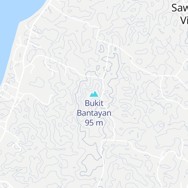 Map of Bukit Bantayan