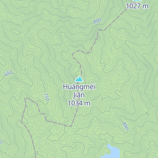 Map of Huángméi Jiān