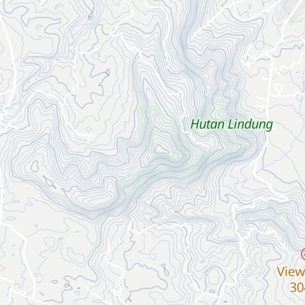 Map of Gunung Kondangdia