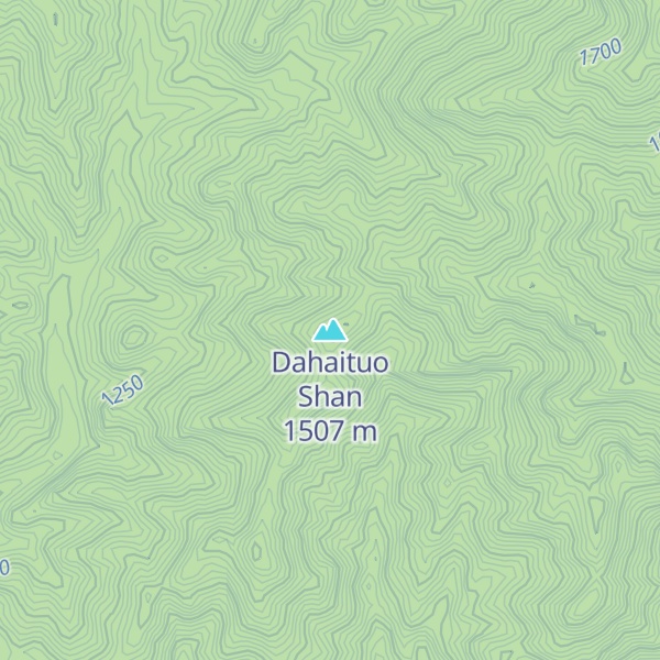 Map of Dahaituo Shan