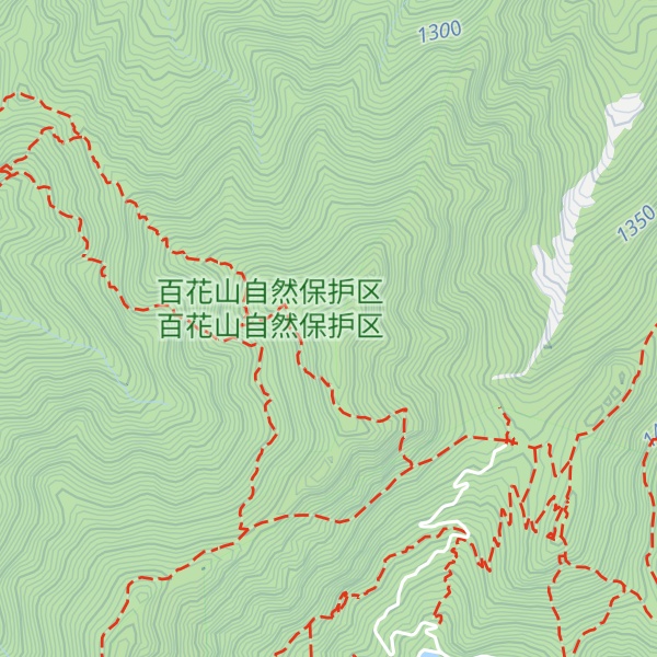Map of Yaozi Shan